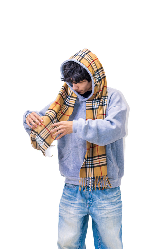 (Plaid Collection) Pullover Hoodie